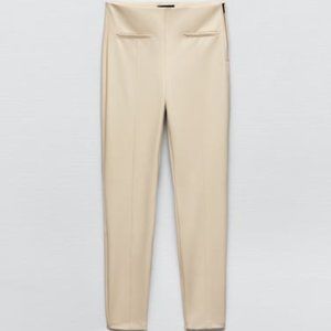 FAUX LEATHER LEGGINGS